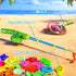CozyBomB Set 3-5 6 4-8 Magnetic Fishing Toys Game for Kids | Water Table Bathtub Kiddie Pool Party Pole Rod Net
