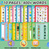 ABC Sound Books - Interactive Electronic Learning Books for Toddlers with Alphabet, Numbers, Animals, Music, Games