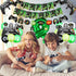 Video Game Party Decorations - 8th Birthday Supplies with HAPPY BIRTHDAY Banner, Tablecloth, Balloons