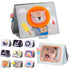 Taf Toys Savannah Infant Tummy-time Soft Crinkle Activity Book with Huge Baby