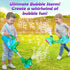 Trimmer 3 4 5 Weed Wacker Bubble Machine for Kids - Electronic Weed Eater Toy with Bubble Solution Included, Grass Toy
