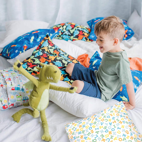 Little Sleepy Head Youth Pillow Case, 100% Cotton Hypoallergenic, Snug Fit Envelope Pillowcase, Youth Pillow 16x22