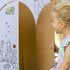 Easy Playhouse Sand Castle, Kids Art & Craft for Indoor & Outdoor Fun, Decorate & Personalize Cardboard