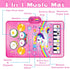 1 1-2 3 1 12-18 1 2 3 Toys for Year Old Girl Gifts: Baby Music Mat Toddler Toys Age - in Piano Drum Animal Touch