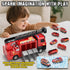 3 4 5 Playset 3+ Lehoo Castle Fire Truck Toy for Years Old Boys, Fire Trucks with Rotating Ladder, Realistic Lights