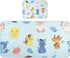 WDdZzyy Cartoon Animal Light Blue Cooling Baby Bed Mattress 28" x 52" Washable