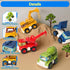 ZROPAW 2 3 4 5 Construction Toys for Toddlers Years Old, Sandbox Excavator Toy with Construction Truck Vehicles Dump