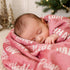 IWEORTHY Ships Next Day, Personalized Baby Blanket - Custom Name Blanket for Newborns | Newborn Receiving Blankets