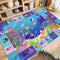 Baby Mat for Floor-Underwater World Play Rug, ABC Kids Rugs for Playroom,