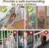 Banister Guard for Baby, Balcony Netting for Pets, 10ft x 3ft, Baby Safety Stairs Rail Net Provides Your Baby with a Environment, Baby Stair Net Fit for Child, Small Pet, Toy - White