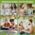 HQXXJW 300 20.5x15 Piece Puzzle for Adults, Large Piece Elderly Jigsaw Puzzle, Lakeside Villa with Cat and Garden