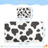 EtherSpher 28" 52" Cow Print Black White Cooling Baby Mattress pad Protector x Washable Crib Padding for Sides