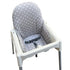 Cotton Seat Covers for IKEA Antilop Highchair, Foldable Baby Highchair Cover with Forest Pattern (Grey Star)
