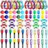 Silipull 36 Pcs Shaker Musical Instruments Set for Kids Early Music Learning