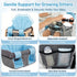 Charlie & Mollie Portable Shopping Cart Cover for Baby with Easy Install, Breathable & Supportive High Chair Cover