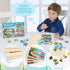 3-5, 4 Packs 4-6, 24-Piece 3-5,Preschool 4-8 Wooden Puzzles for Kids Ages Puzzles for Kids Ages Truck Vehicle Wood