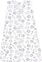 Hudson Baby Unisex BabyCotton Sleeveless Wearable Sleeping Bag, Sack, Blanket