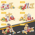 EWED 3-8, Set 49 Magnetic Building Blocks Travel Toys for Kids Ages STEM Learning with Iron Storage Box Toddler
