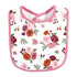 Hudson Baby Unisex Cotton Bibs in Pumpkin Spice - One Size Fits All