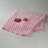 Handmade Baby Blanket with Crochet Strawberry Design Warm, Soft and Playful Gift for Babies, Perfect for Crib