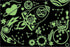 Mudpuppy 100 Piece Glow in The Dark Cosmic Dreams Puzzle