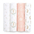 aden + anais Essentials Muslin Swaddle Blankets for Baby Girls and Boys,