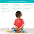 Melissa & Doug Basic Skills Puzzle Board - Wooden Activity Board for Fine Motor Skills, Ages 3+