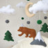 Goukurlsma Woodland Mobile for Crib Bear Baby Mobile for Crib Woodland Crib Mobile for Boys Girls Forest Baby Nursery