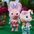 9 Sunny Days Entertainment Honey Bee Acres Rainbow Ridge Pals Miniature Flocked Dolls | Small Fantasy Collectible