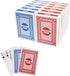 DNB SPORTS DNB 12 Deck Canasta Cards - 6 Decks Blue and 6 Decks