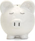 Child To Cherish Hand-Painted White Night Light Piggy Bank
