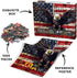 USA Patriotic Faith Jigsaw Puzzle 1000 Piece, United States Flag Eagle Puzzles for Adults