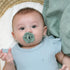 Set 2 6 Moonkie Pacifiers of | One-Piece Design Baby Pacifier with Large Air Holes | BPA-Free Silicone | Safe
