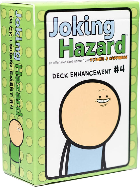 Joking Hazard Comic Building Card Game - Deck Enhancement #4 by Cyanide and Happiness for 3-10 Players, Green