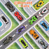 12 Pack Shemira Easter Eggs Filled with Die-cast Racing Cars for Kids Boys Easter Basket Stuffers, Prefilled Easter