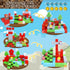 Magnetic Blocks - 100PCS Magnetic Toy World Set - Building Blocks for STEM Montessori Sensory Play for Ages 3-10