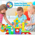 Blocks,66 3+ 3-8 Huaker Magnetic Piece Translucent Building Blocks for Boys Girls Birthday Gifts,Multi Shape Magnetic