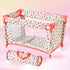 Set, 3-1 18 inch 18" 3-5,4-6,5-7,8-10 Floral Baby Doll Accessories Baby Doll Crib, Baby Doll High Chair & Bouncer Seat.