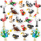 Sawaruita 20 Packs Mini Animal Building Blocks Party Favors for Kids- Birds