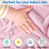 6 30 30 Inch Lounsweer Pieces Baby Bath Towels x Hooded Toddler Towel Bath Blanket Absorbent Coral Fleece Hooded