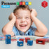 PicassoTiles Magnetic Expression Puzzle Toy Building Block Mix & Match Cubes Sensory Toys Educational STEM Kit for Kids