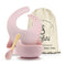 Silicone Baby Feeding Set, First Stage Baby Eating Supplies, Suction Bowl, Bib, Spoon, Gift Bag, 6-12 Months