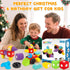 15 3 4 5 6+ Hodurgyi PCS Magnetic Foam Blocks, STEM Preschool Toys for Children, Magnetic Building Blocks for Toddlers