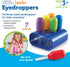 Learning Resources Jumbo Eyedroppers Set of 6 with Stand - Ages 3+ - Preschool Science Tools