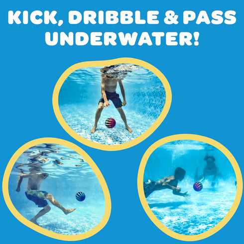Watermelon Ball JR - Durable Pool Toy for Underwater Games, Perfect for Water Parties, Ages 6+