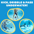 Watermelon Ball JR - Durable Pool Toy for Underwater Games, Perfect for Water Parties, Ages 6+