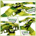 great dachong 266 3-5 2 Set, 3 4 5 6 7 Dinosaur Track Toys, PCS Dinosaur Toys for Kids Create A Dinosaur World Road