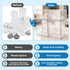 Countertop (2 Small+2 yanyoyo Baby Bottle Storage Organizer - Acrylic Storage Containers, Clear Stackable Drawer Baby