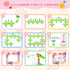 300+PCS 2026 4 5 6 7 8+ GirlsHome Fabric Flower Bouquets Toys, Upgrade DIY Flower Making Kit for Kids, Reusable Arts