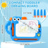 1 2 3 1-3, Magnetic Drawing Board for Toddler Boys, Toys for Year Old Boy, Mess Free Doodle Board Pad, Kids Magna